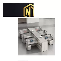 Tất cả các mẫu bàn làm việc cụm cho nhân viên văn phòng được sản xuất tại Nội Thất Ngọc Thịnh